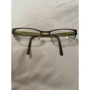 AUTHENTIC TAKA T2650  Gold Brown  EYEGLASSES FRAME 51-18-135